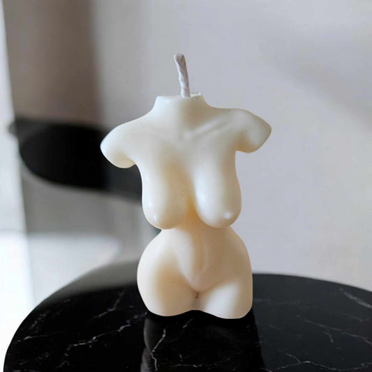 Sweet/Floral Female Body Candle